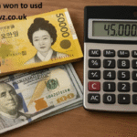 45 Million Won to USD