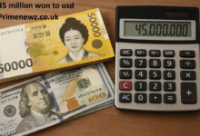 45 Million Won to USD