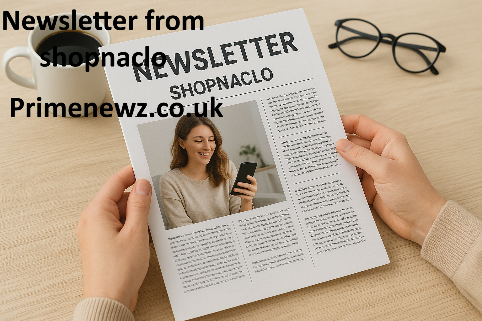 Newsletter from Shopnaclo