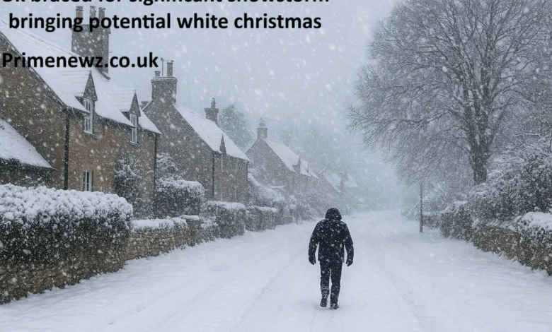 UK Braced for Significant Snowstorm Bringing Potential White Christmas