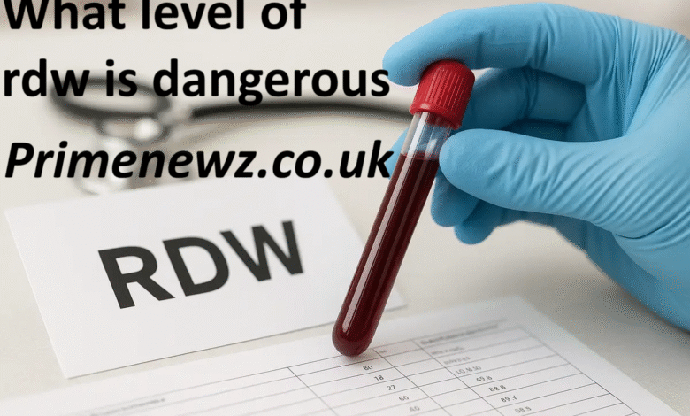 What Level of RDW Is Dangerous