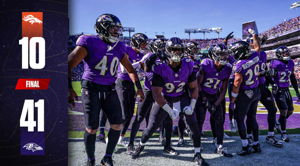 denver broncos vs baltimore ravens match player stats