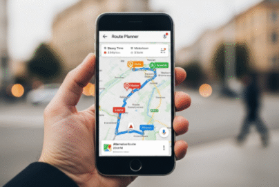 Google Maps Route Planner