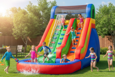 inflatable water slide
