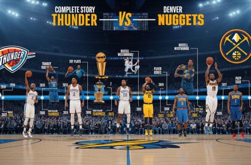 Oklahoma City Thunder vs Denver Nuggets timeline