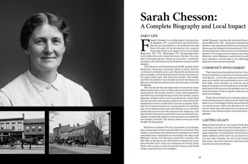 Sarah Chesson Brewster NY