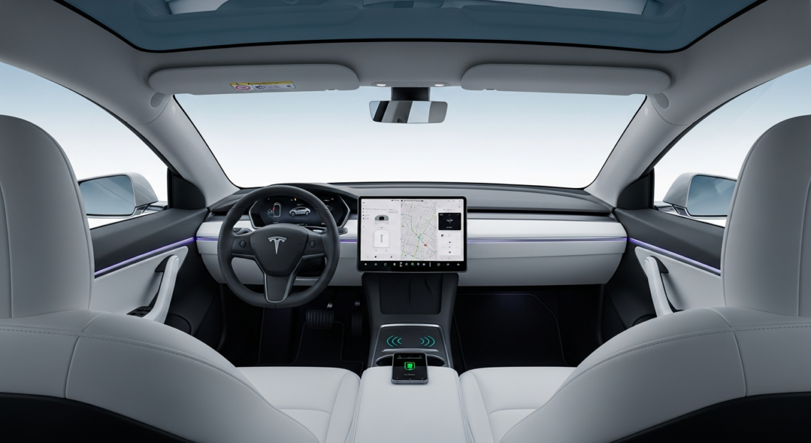 Tesla Model 3 interior