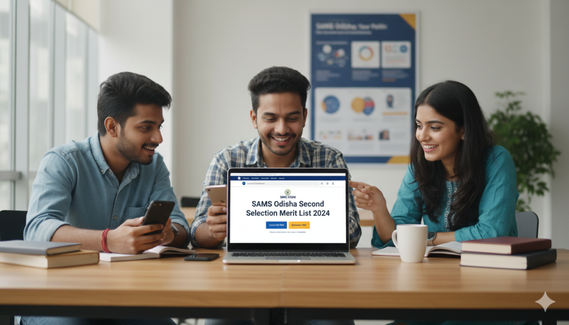sams odisha second selection merit list