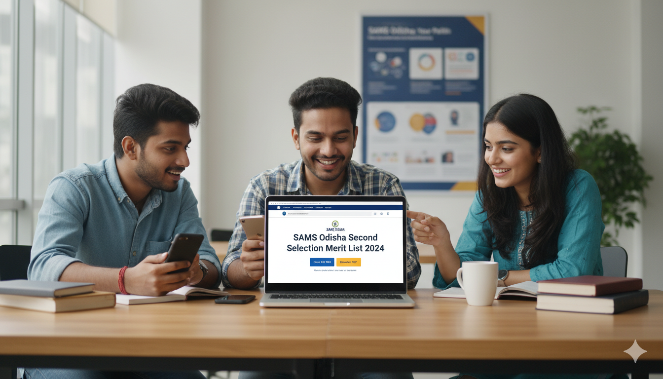 sams odisha second selection merit list
