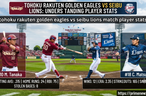 tohoku rakuten golden eagles vs seibu lions match player stats