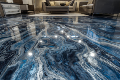 Metallic Epoxy Floor Coating: A Stylish and Durable Flooring Solution