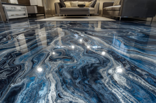 Metallic Epoxy Floor Coating: A Stylish and Durable Flooring Solution